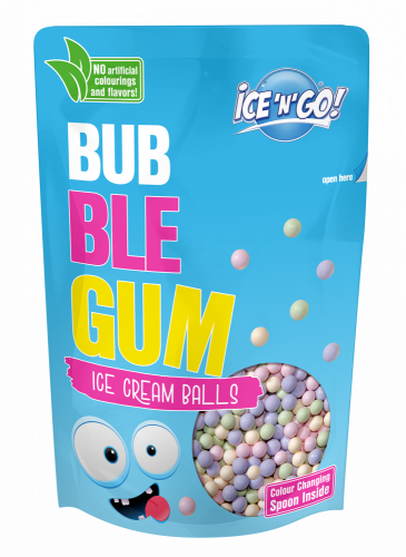 Kuličková zmrzlina ICE'N'GO! Žvýkačka 80 g