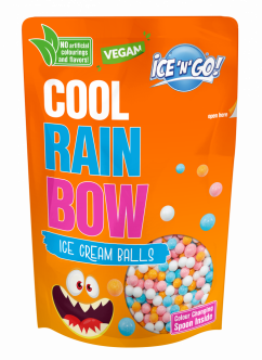 NOVINKA - Kuličková zmrzlina ICE'N'GO! Rainbow 80 g