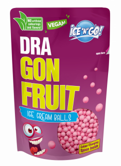 NOVINKA - Kuličková zmrzlina ICE'N'GO! Dračí ovoce 80 g